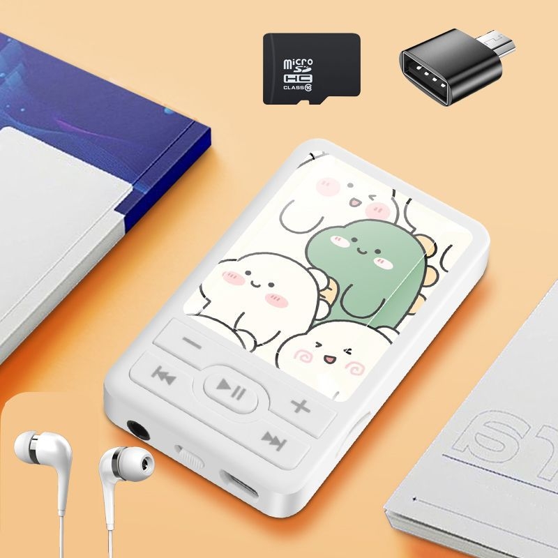 Prijenosni MP3 player za studente, kompaktni glazbeni player, bez snimanja videa