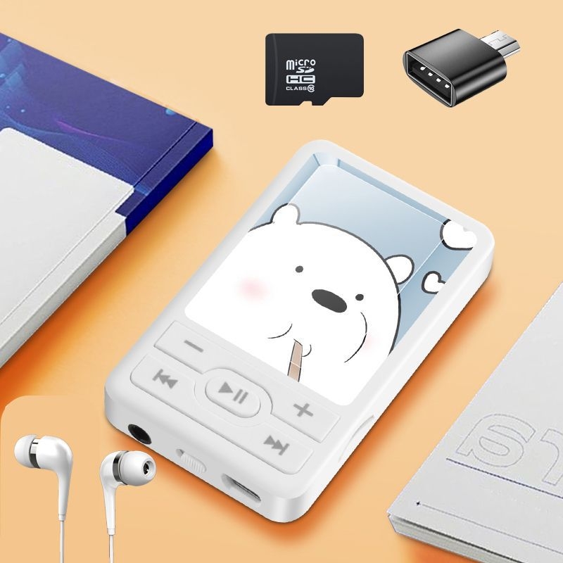 Prijenosni MP3 player za studente, kompaktni glazbeni player, bez snimanja videa