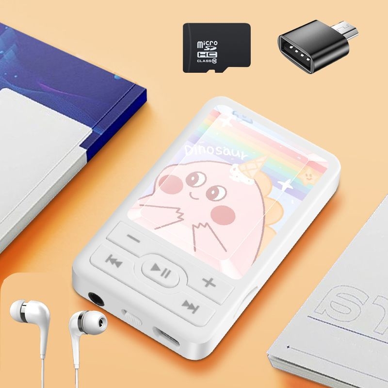 Prijenosni MP3 player za studente, kompaktni glazbeni player, bez snimanja videa
