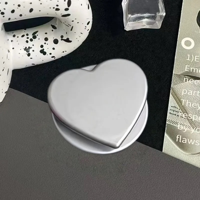 Silikonski MagSafe držač sa srcolikim minimalističkim dizajnom, snažnim držanjem, stolni teleskopni zračni jastuk za žene