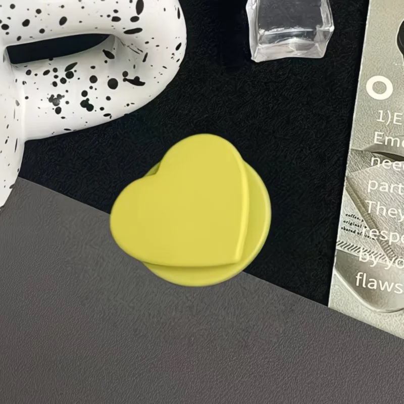 Silikonski MagSafe držač sa srcolikim minimalističkim dizajnom, snažnim držanjem, stolni teleskopni zračni jastuk za žene