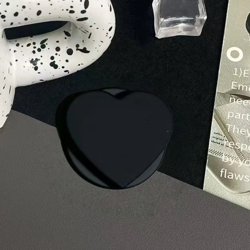 Silikonski MagSafe držač sa srcolikim minimalističkim dizajnom, snažnim držanjem, stolni teleskopni zračni jastuk za žene