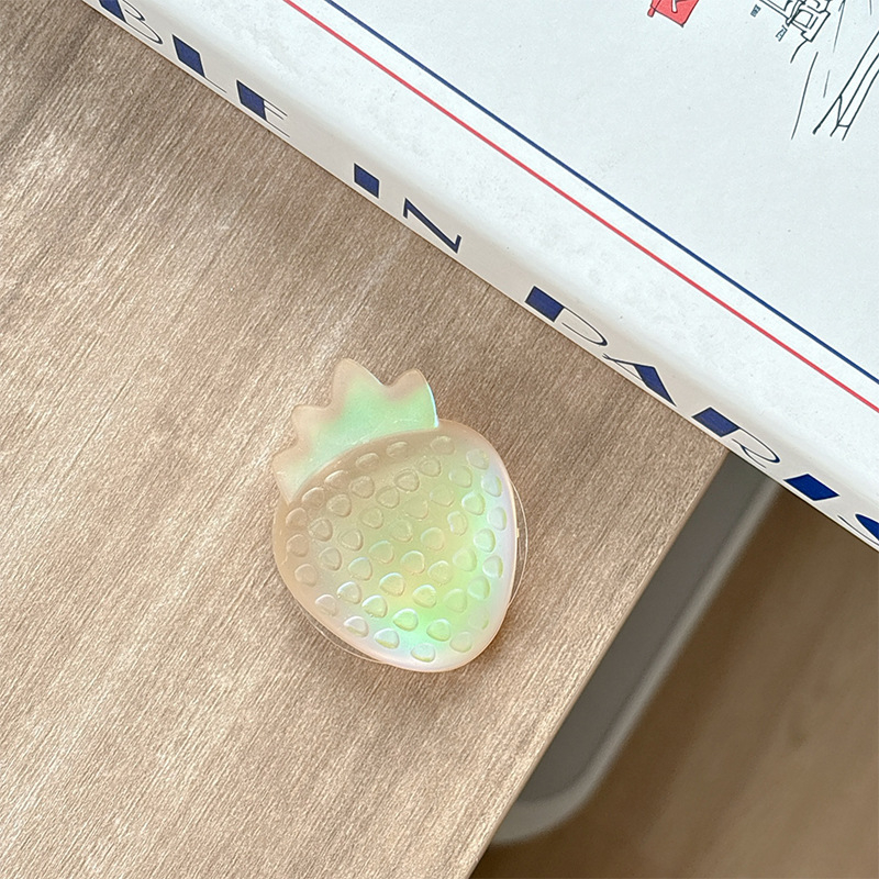 Suport pliabil pentru telefon cu montare adezivă și inel pentru deget - rășină, stil universal, personalizabil