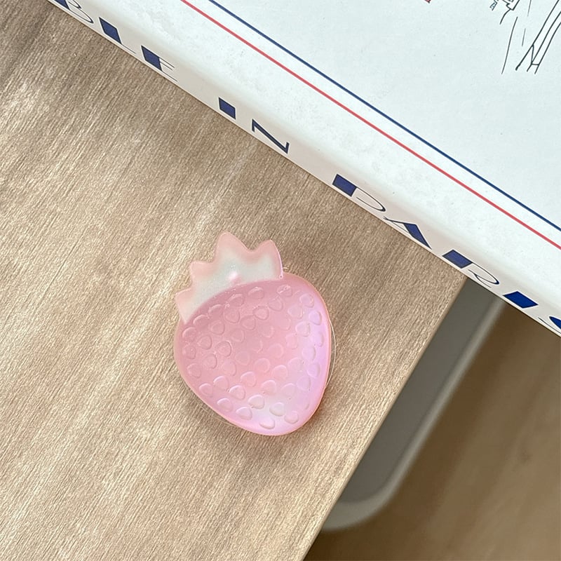 Suport pliabil pentru telefon cu montare adezivă și inel pentru deget - rășină, stil universal, personalizabil