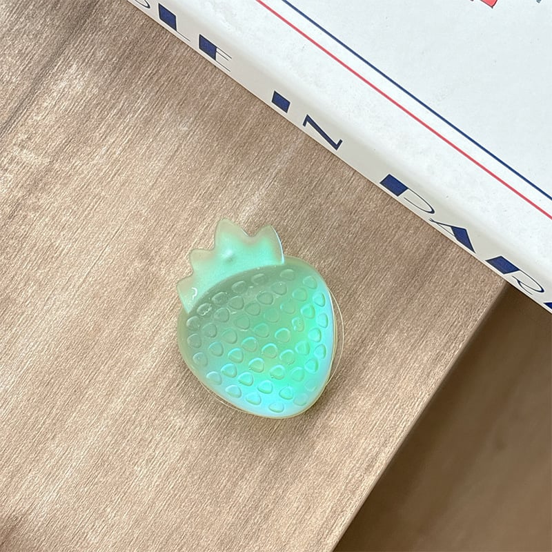 Suport pliabil pentru telefon cu montare adezivă și inel pentru deget - rășină, stil universal, personalizabil