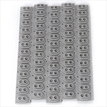 Elektronikus billentyűzet gombokhoz tartozó kiegészítő, gumírozott anyag, modell BTS1275-1, elektronikus billentyűkhöz, csomagolás: PP zacskó + hullámkarton