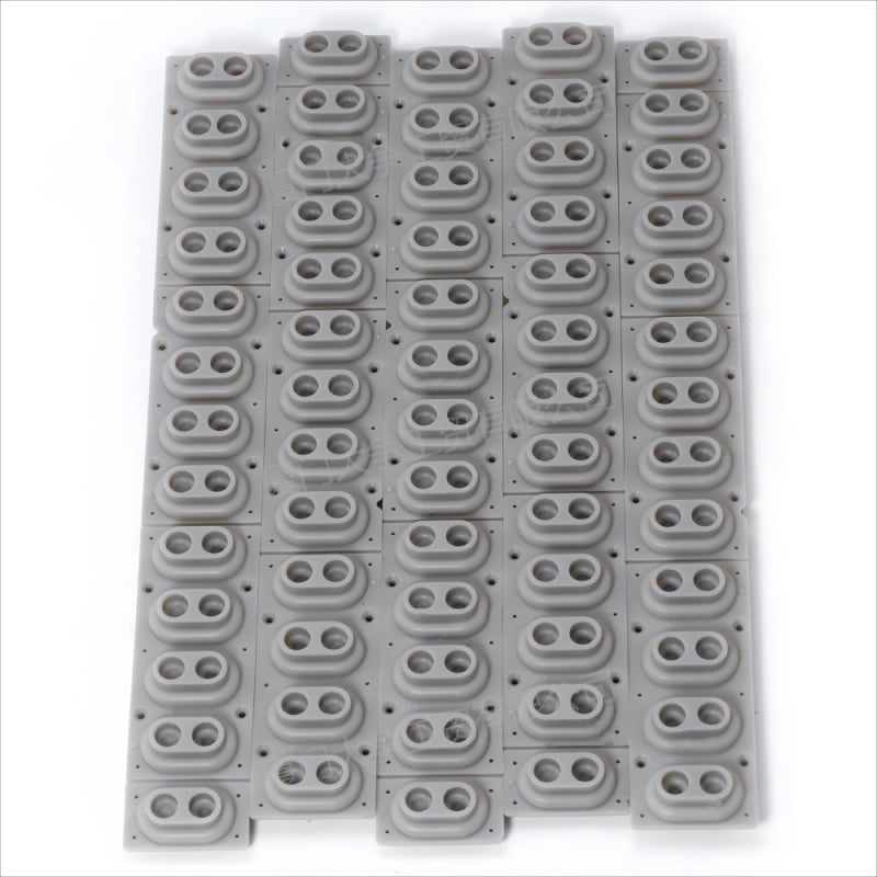 Elektronikus billentyűzet gombokhoz tartozó kiegészítő, gumírozott anyag, modell BTS1275-1, elektronikus billentyűkhöz, csomagolás: PP zacskó + hullámkarton