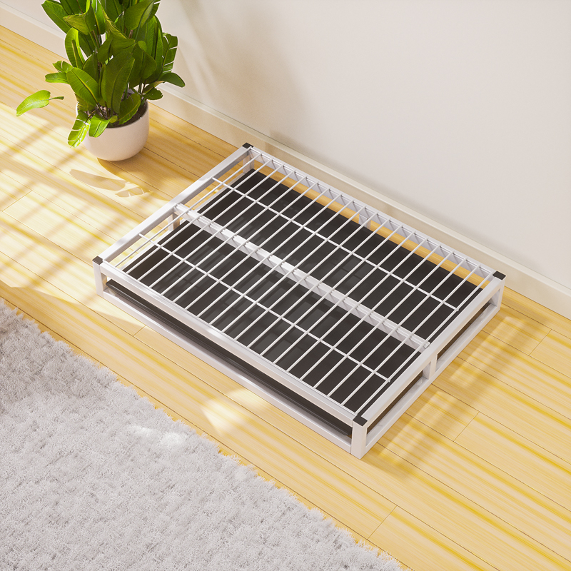 Τουαλέτα σκύλου με συρτάρι, ελκυστικό πάνα ούρων και ύφασμα από μεταξωτό λουλούδι