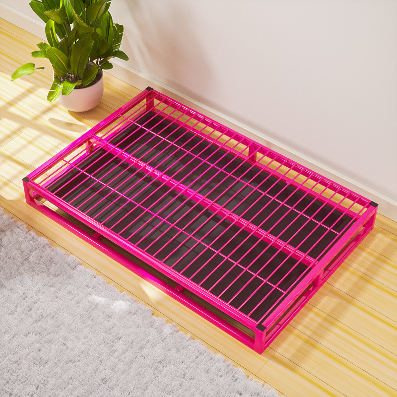 Τουαλέτα σκύλου με συρτάρι, ελκυστικό πάνα ούρων και ύφασμα από μεταξωτό λουλούδι