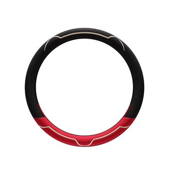 Калъф за волан, велурена повърхност, всесезонен, износоустойчив, универсално пасващ, монтаж за автомобил (велурова повърхност; всесезонно използване; устойчив на износване; универсално пасване)