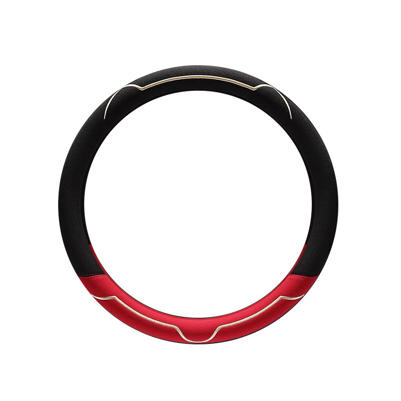 Калъф за волан, велурена повърхност, всесезонен, износоустойчив, универсално пасващ, монтаж за автомобил (велурова повърхност; всесезонно използване; устойчив на износване; универсално пасване)