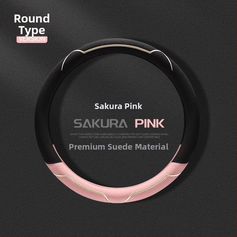 Калъф за волан, велурена повърхност, всесезонен, износоустойчив, универсално пасващ, монтаж за автомобил (велурова повърхност; всесезонно използване; устойчив на износване; универсално пасване)