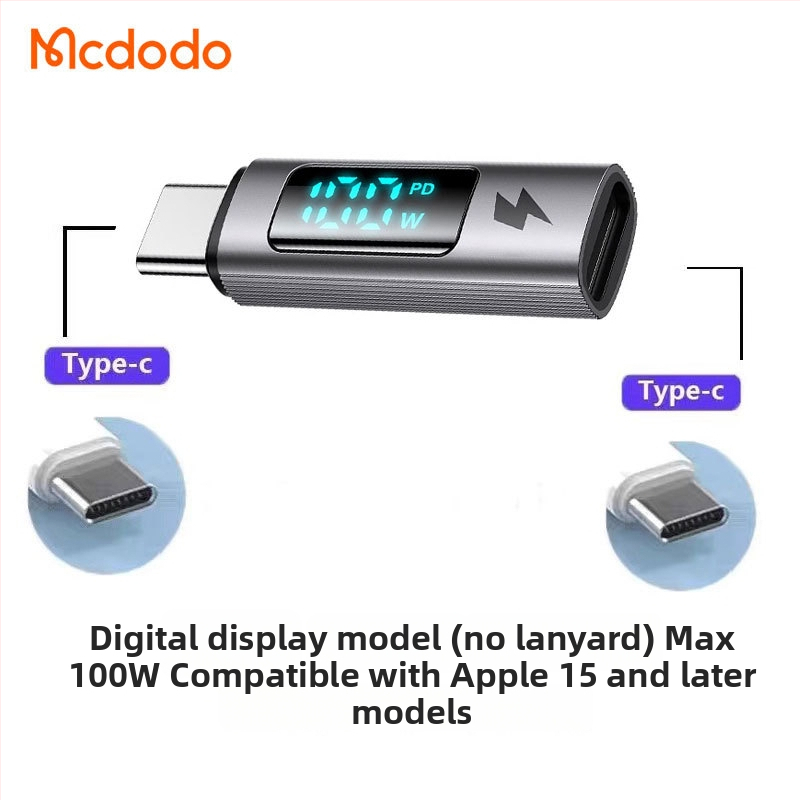 Mcdodo OT-553 Type-C към Lightning адаптер за Android и Apple устройства с бързо зареждане