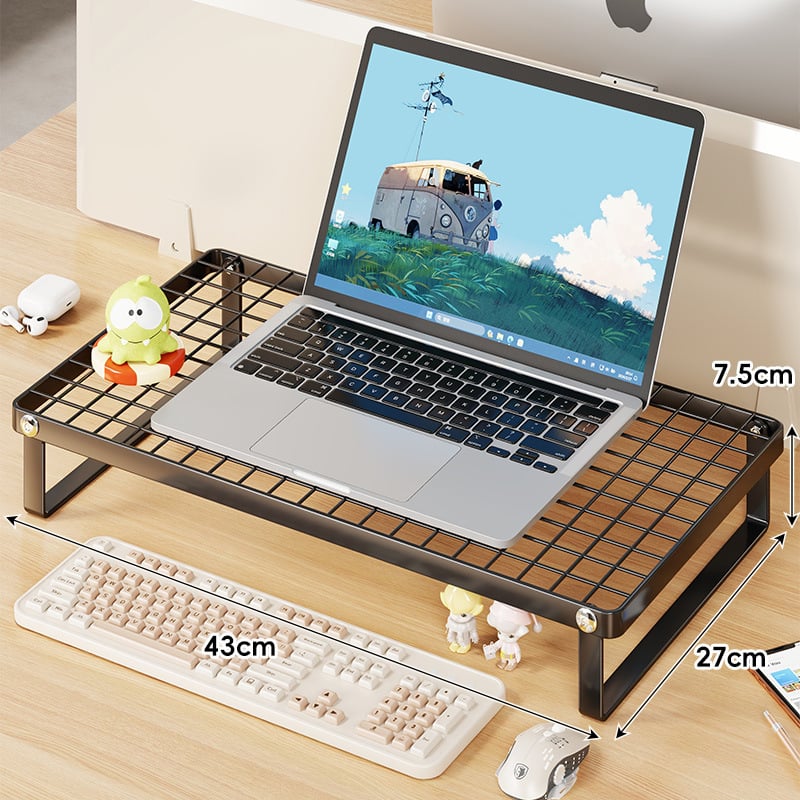 Στήριγμα για λάπτοπ και οθόνη – Με μεταλλική κατασκευή – Μάρκα Evesigar/Isijia – Για λάπτοπ και επιτραπέζιο monitor – Μοντέλο 2270446910148444416