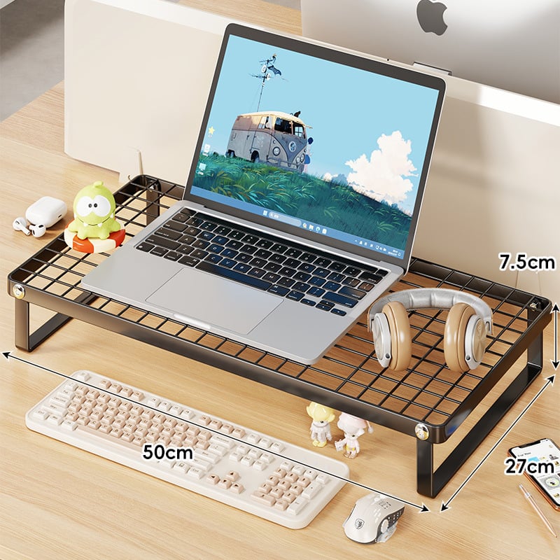 Στήριγμα για λάπτοπ και οθόνη – Με μεταλλική κατασκευή – Μάρκα Evesigar/Isijia – Για λάπτοπ και επιτραπέζιο monitor – Μοντέλο 2270446910148444416