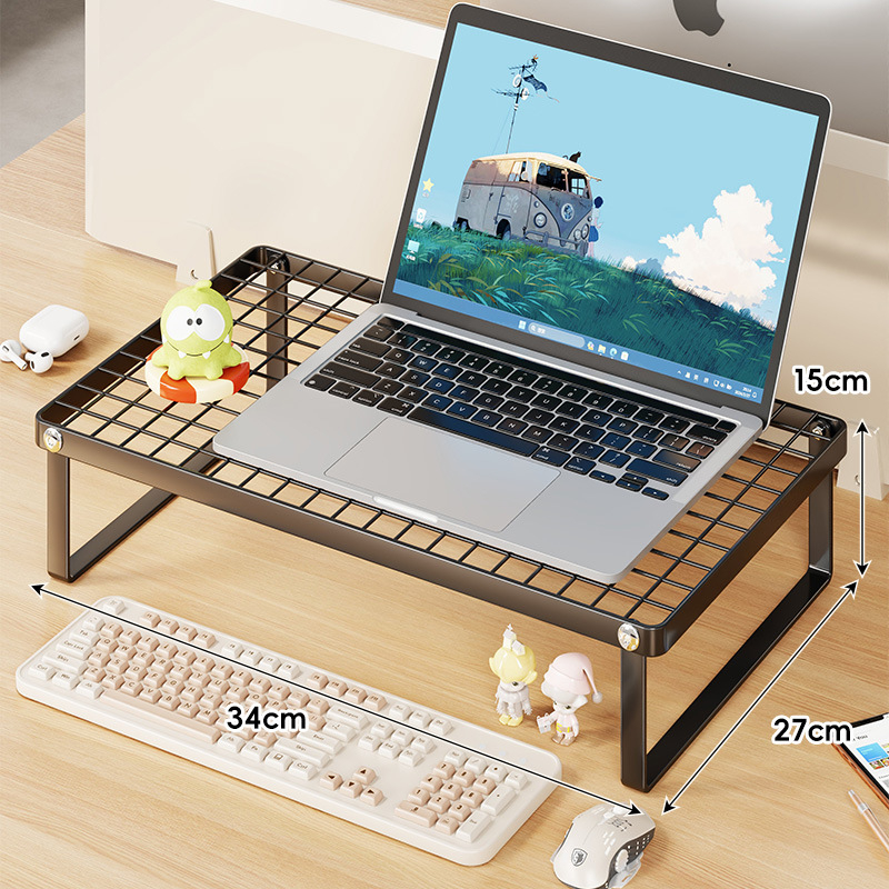 Στήριγμα για λάπτοπ και οθόνη – Με μεταλλική κατασκευή – Μάρκα Evesigar/Isijia – Για λάπτοπ και επιτραπέζιο monitor – Μοντέλο 2270446910148444416