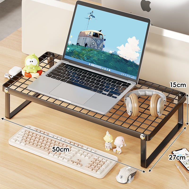 Στήριγμα για λάπτοπ και οθόνη – Με μεταλλική κατασκευή – Μάρκα Evesigar/Isijia – Για λάπτοπ και επιτραπέζιο monitor – Μοντέλο 2270446910148444416