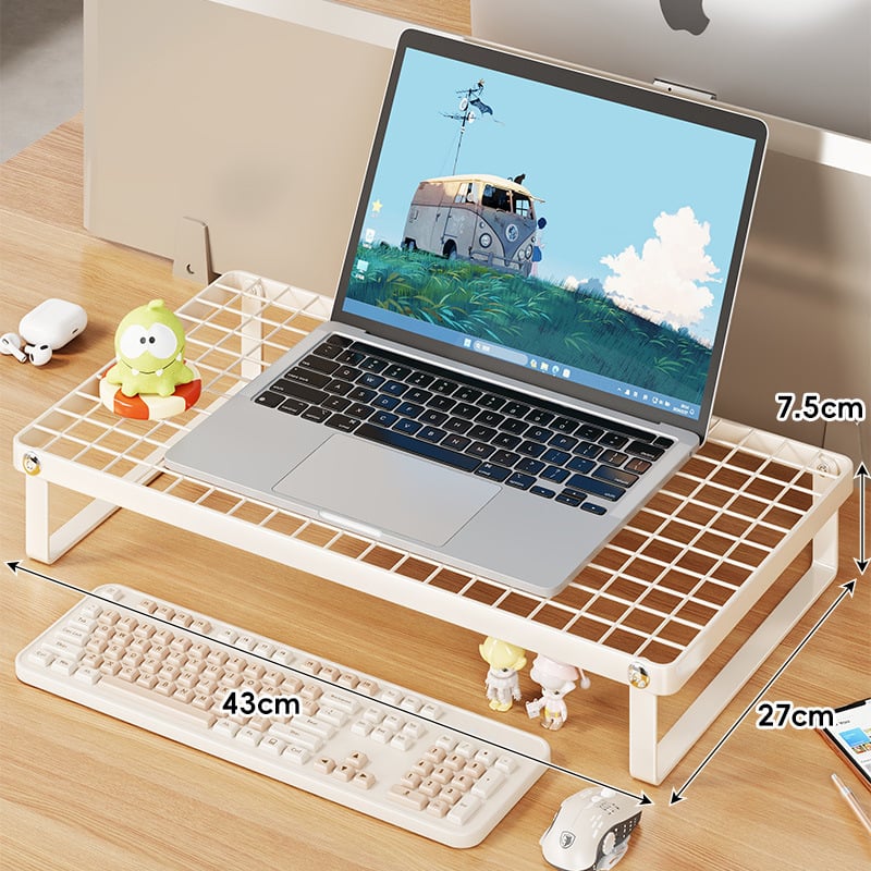 Στήριγμα για λάπτοπ και οθόνη – Με μεταλλική κατασκευή – Μάρκα Evesigar/Isijia – Για λάπτοπ και επιτραπέζιο monitor – Μοντέλο 2270446910148444416