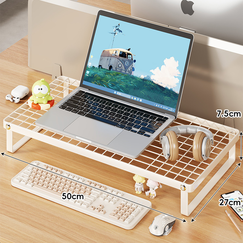 Στήριγμα για λάπτοπ και οθόνη – Με μεταλλική κατασκευή – Μάρκα Evesigar/Isijia – Για λάπτοπ και επιτραπέζιο monitor – Μοντέλο 2270446910148444416