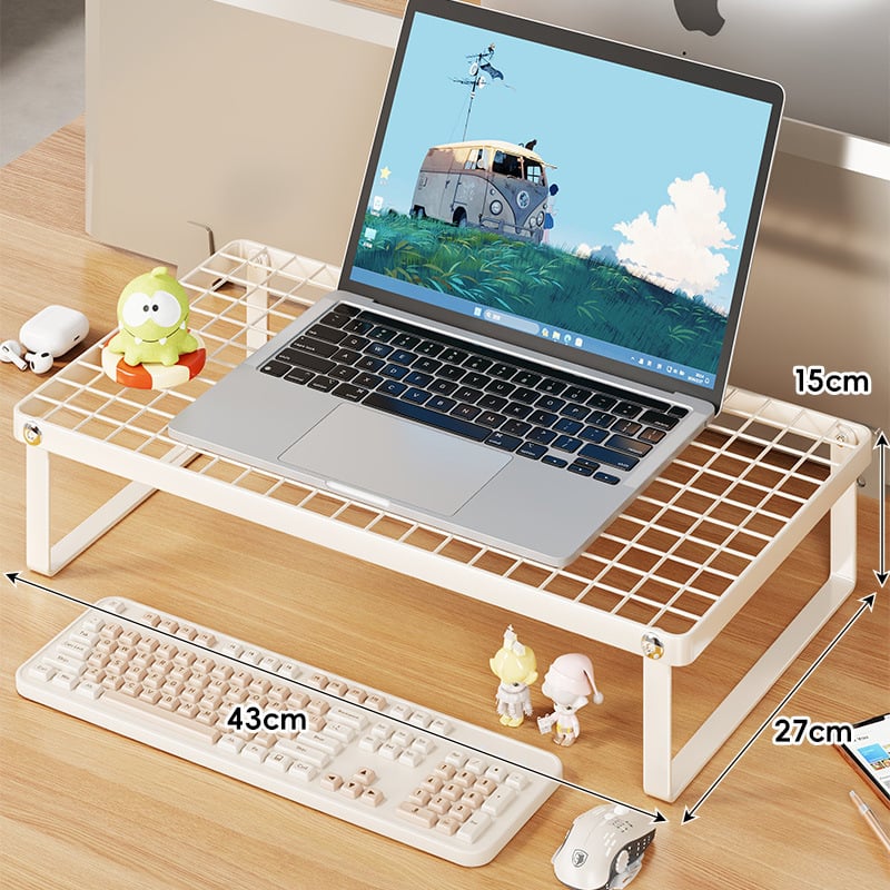 Στήριγμα για λάπτοπ και οθόνη – Με μεταλλική κατασκευή – Μάρκα Evesigar/Isijia – Για λάπτοπ και επιτραπέζιο monitor – Μοντέλο 2270446910148444416