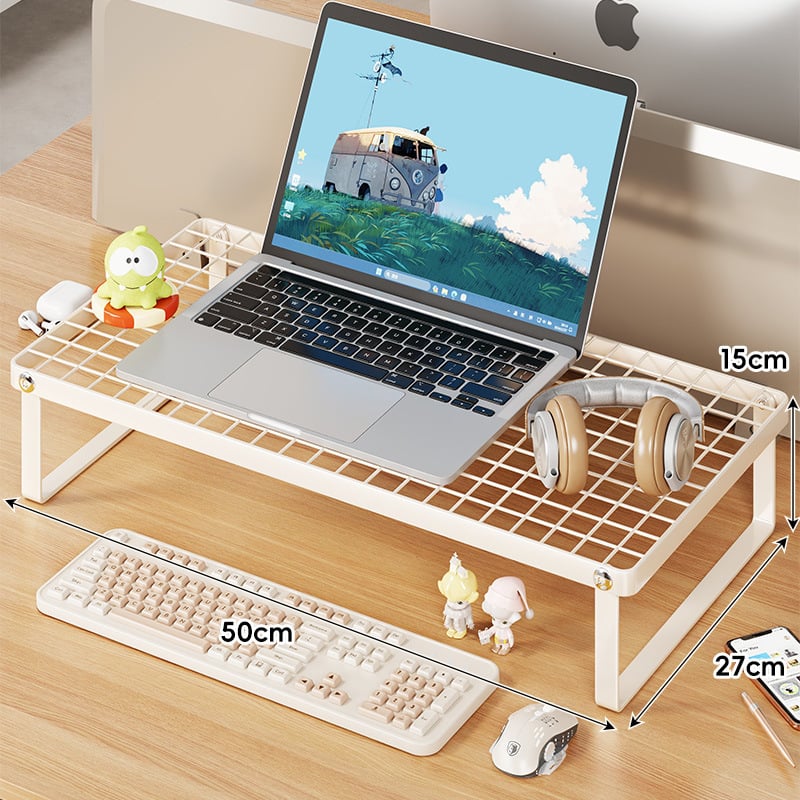 Στήριγμα για λάπτοπ και οθόνη – Με μεταλλική κατασκευή – Μάρκα Evesigar/Isijia – Για λάπτοπ και επιτραπέζιο monitor – Μοντέλο 2270446910148444416