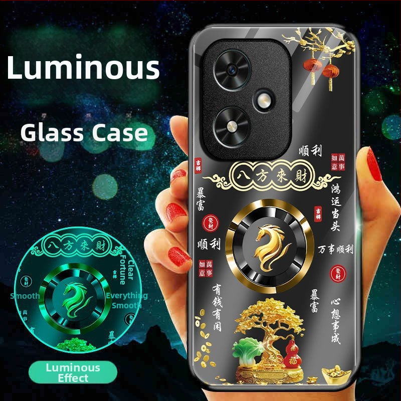 Tālruņa vāciņš Honor 400 - Gaismas stikla vāciņš, matēts pārklājums, pilns klājs, izturīgs pret kritieniem