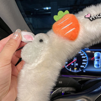 Зимно покривало за волан от изкуствен плюш за автомобили Bota, специално монтиране