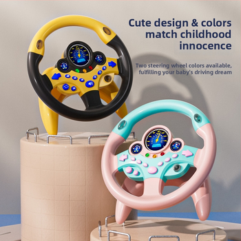 Παιχνίδι τιμονιού για παιδιά — Διαδραστική εμπειρία οδήγησης, Εκπαιδευτική ιστορία, Πλαστική κατασκευή, Κατάλληλο για ηλικίες 7–14 ετών