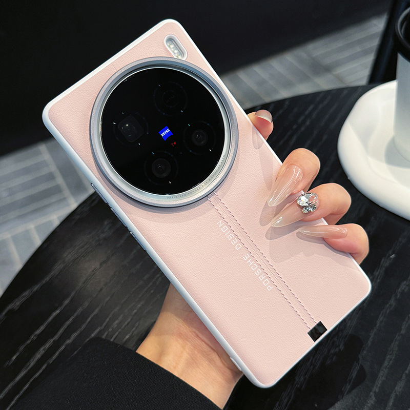 Husă de telefon Vivo X200 Ultra cu textură de piele și prindere magnetică (Material: TPU + piele PU; Proces: presare la cald; Compatibilitate: Vivo X200 Ultra; Protecție împotriva căderilor; Anti-amprente)