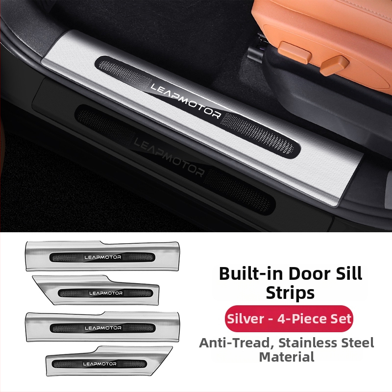 Leapmotor C16 bandă decorativă pentru protecția pragului ușii și accesorii pentru interiorul mașinii