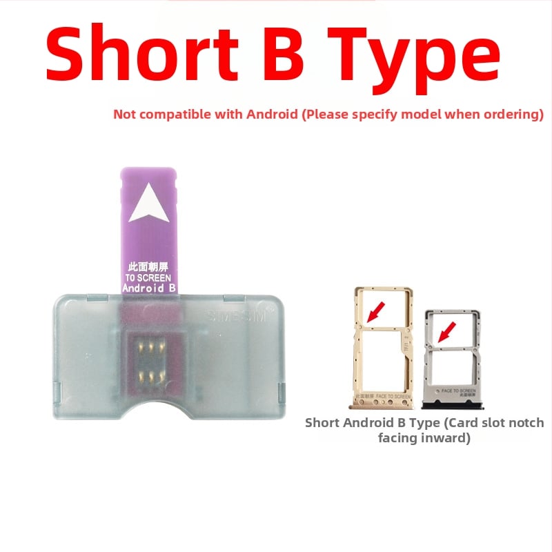 Устройство за смяна на SIM карта за Android – Curry, USB 2.0, модели A и B, контакт