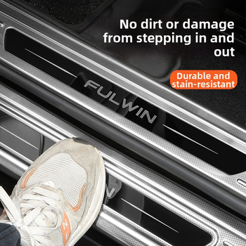 Durvju praga komplekts Chery Fengyun T11 — Metāla konstrukcija, Ietver sagaidīšanas pedāli un aizmugurējo aizsargu, Bez pielāgošanas