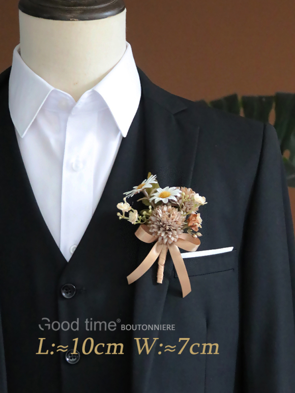 Csuklóra illeszthető corsage – kínai stílusú rózsa, menyasszony és koszorúslány számára, ajándék osztálytársnak, karácsony, költözés