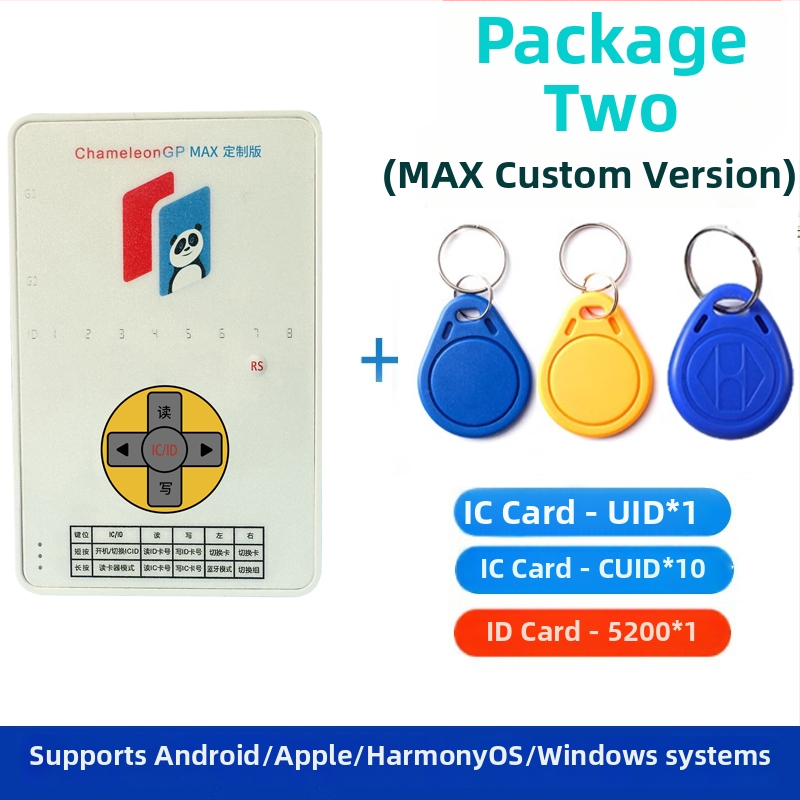 NFC čitač/pisac za IC kartice, kontrola pristupa, kopiranje karata za lift, univerzalni dekoder ID kartica, replika čitača ID kartica — verzija Maxpersonalized