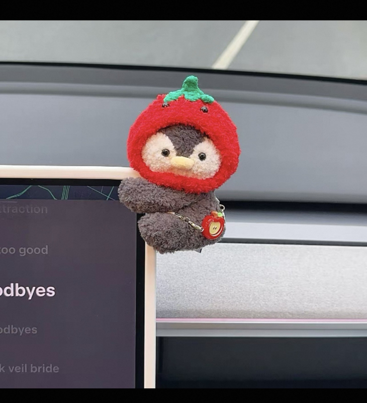 Автомобилен интериорен аксесоар, плюшена анимационна кукла за декорация и съхранение в колата