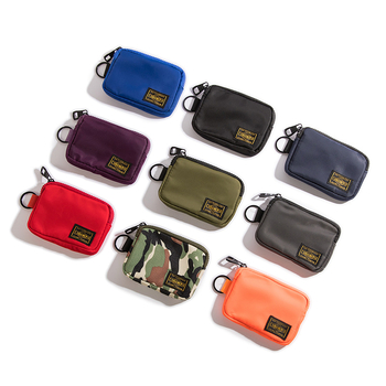 Väike rippuv kotike mündide, kõrvaklappide ja võtmete jaoks – tänavavõitu stiil, Oxford kangas, polüestri vooder, 2024 kevad, igapäevaseks kasutamiseks