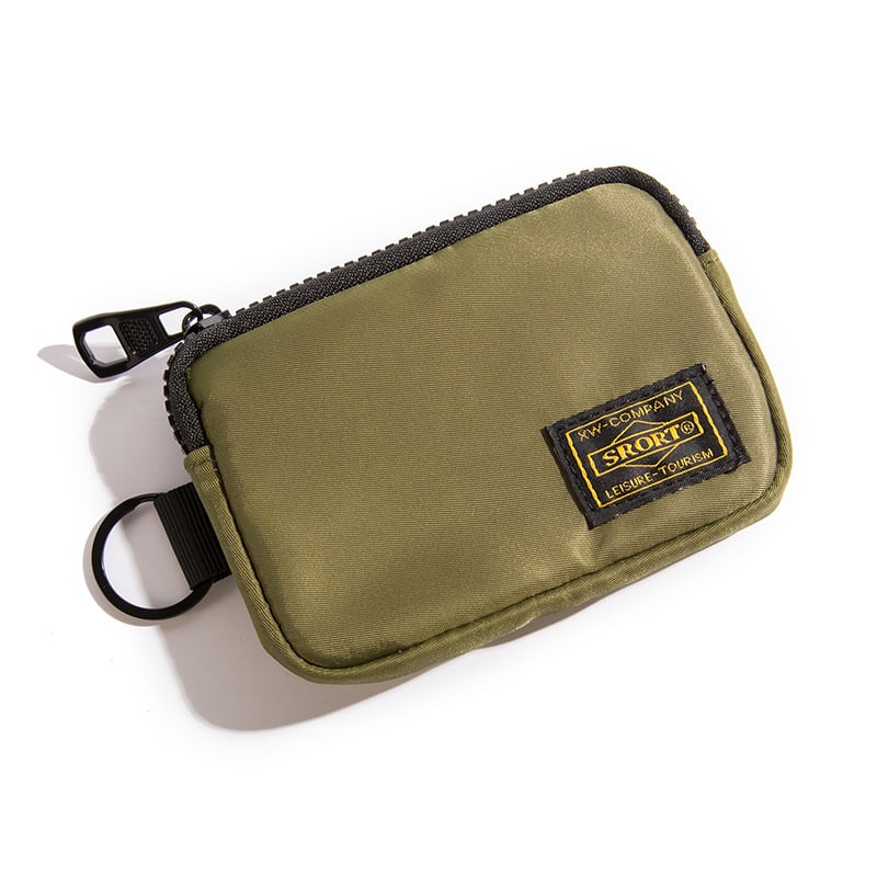 Väike rippuv kotike mündide, kõrvaklappide ja võtmete jaoks – tänavavõitu stiil, Oxford kangas, polüestri vooder, 2024 kevad, igapäevaseks kasutamiseks