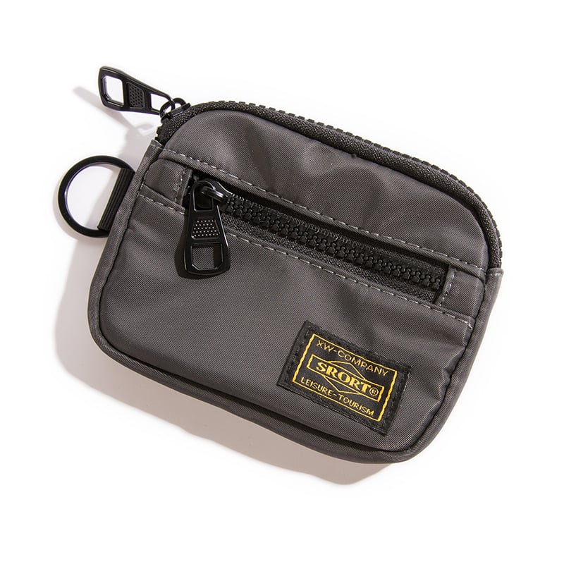 Väike rippuv kotike mündide, kõrvaklappide ja võtmete jaoks – tänavavõitu stiil, Oxford kangas, polüestri vooder, 2024 kevad, igapäevaseks kasutamiseks