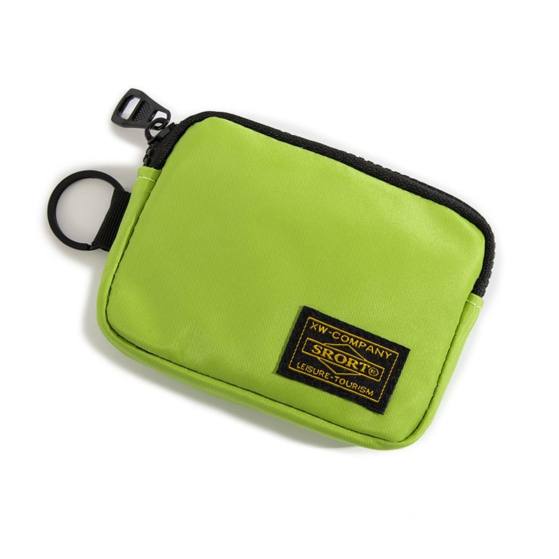 Väike rippuv kotike mündide, kõrvaklappide ja võtmete jaoks – tänavavõitu stiil, Oxford kangas, polüestri vooder, 2024 kevad, igapäevaseks kasutamiseks