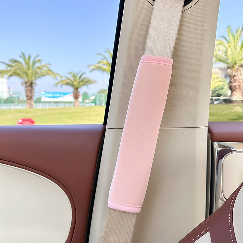 Μαξιλαράκια ζώνης αυτοκινήτου για παιδιά — ice silk, 100 g, εκτύπωση λογοτύπου, προσαρμοσμένα