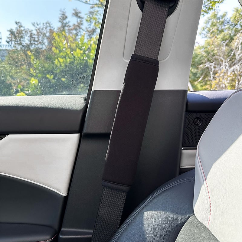 Μαξιλαράκια ζώνης αυτοκινήτου για παιδιά — ice silk, 100 g, εκτύπωση λογοτύπου, προσαρμοσμένα