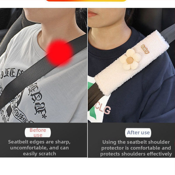 Κάλυμμα ζώνης ασφαλείας αυτοκινήτου, διακοσμητικό πολυεστέρας, βάρος 100, διαθέσιμη προσωποποίηση