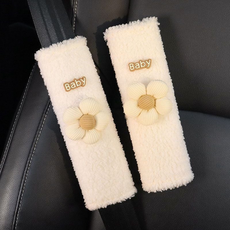 Κάλυμμα ζώνης ασφαλείας αυτοκινήτου, διακοσμητικό πολυεστέρας, βάρος 100, διαθέσιμη προσωποποίηση