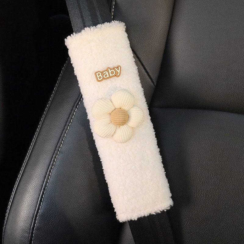 Κάλυμμα ζώνης ασφαλείας αυτοκινήτου, διακοσμητικό πολυεστέρας, βάρος 100, διαθέσιμη προσωποποίηση