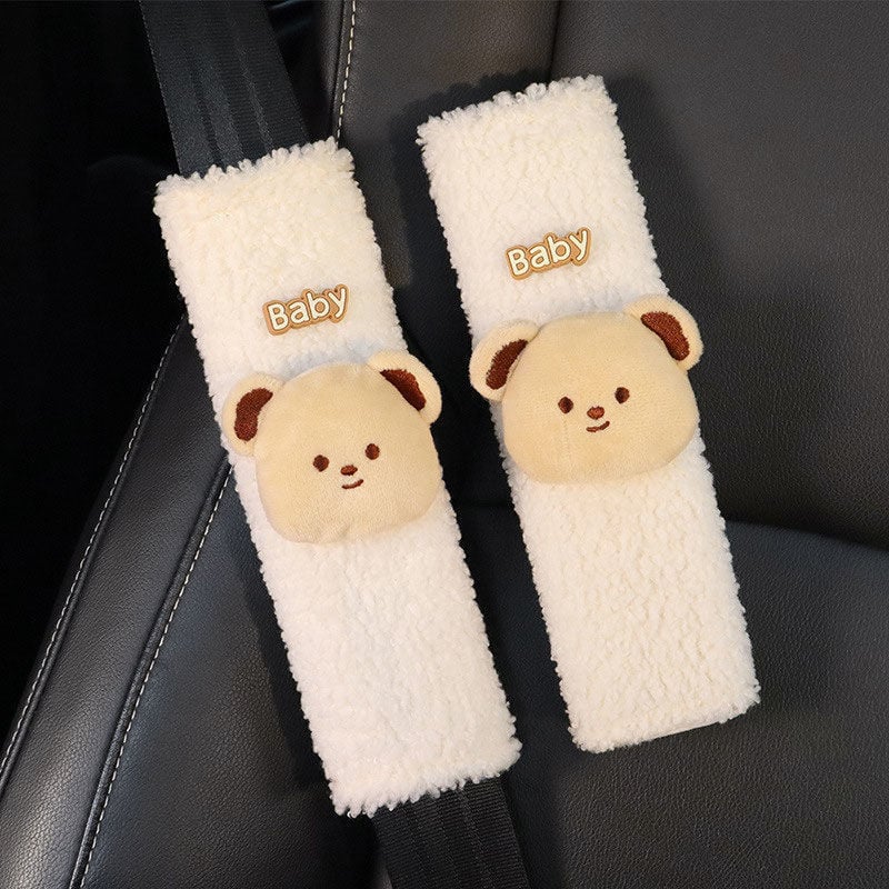 Κάλυμμα ζώνης ασφαλείας αυτοκινήτου, διακοσμητικό πολυεστέρας, βάρος 100, διαθέσιμη προσωποποίηση