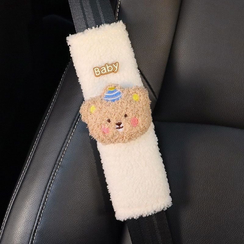 Κάλυμμα ζώνης ασφαλείας αυτοκινήτου, διακοσμητικό πολυεστέρας, βάρος 100, διαθέσιμη προσωποποίηση