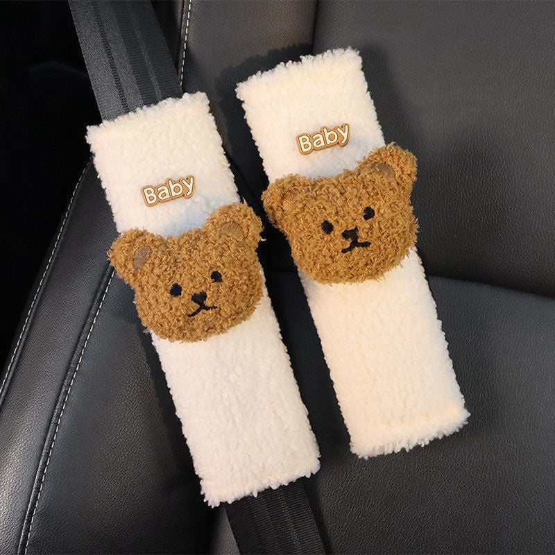 Κάλυμμα ζώνης ασφαλείας αυτοκινήτου, διακοσμητικό πολυεστέρας, βάρος 100, διαθέσιμη προσωποποίηση