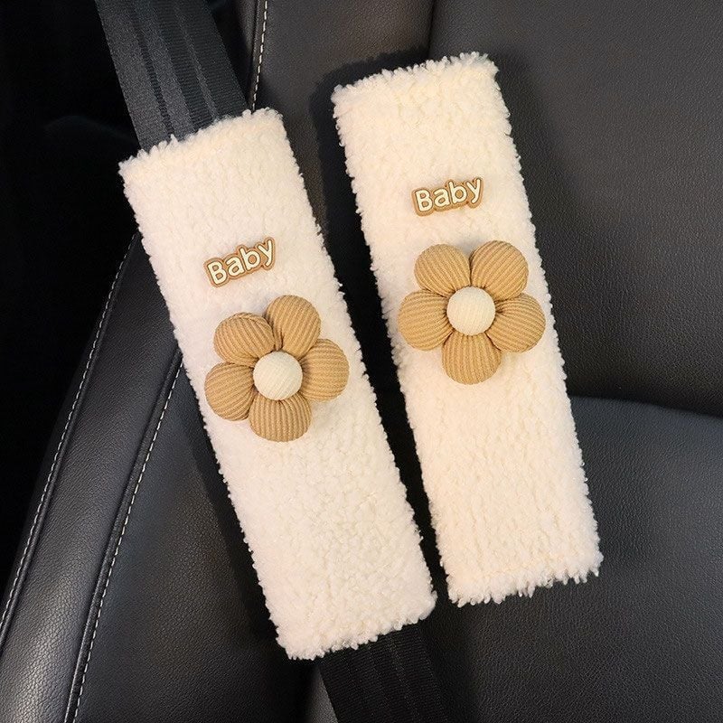 Κάλυμμα ζώνης ασφαλείας αυτοκινήτου, διακοσμητικό πολυεστέρας, βάρος 100, διαθέσιμη προσωποποίηση