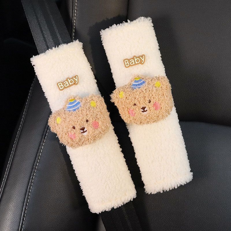 Κάλυμμα ζώνης ασφαλείας αυτοκινήτου, διακοσμητικό πολυεστέρας, βάρος 100, διαθέσιμη προσωποποίηση