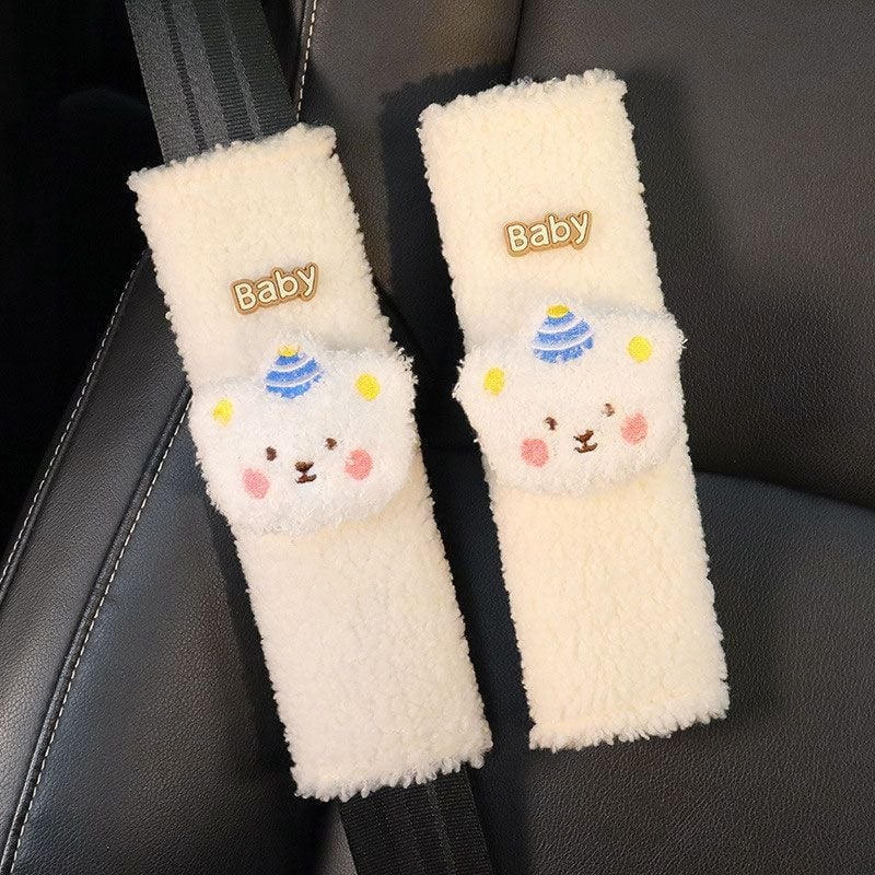 Κάλυμμα ζώνης ασφαλείας αυτοκινήτου, διακοσμητικό πολυεστέρας, βάρος 100, διαθέσιμη προσωποποίηση